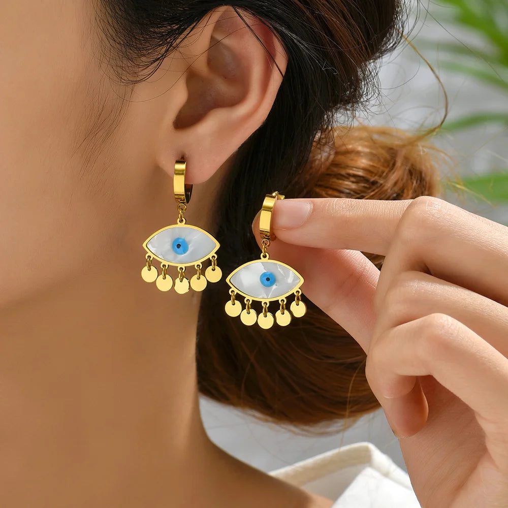 Pendientes Ojo Turco