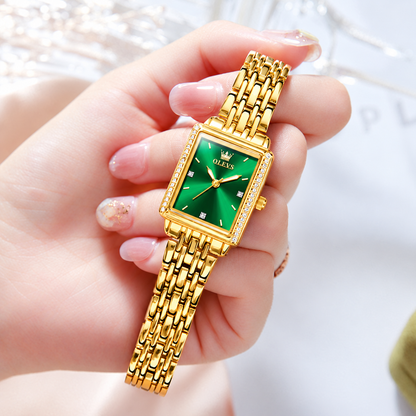 Reloj OLEVS Pavé Esmeralda