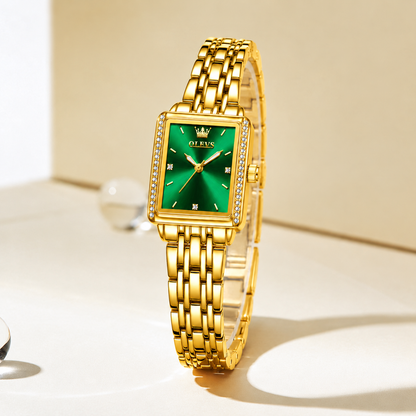 Reloj OLEVS Pavé Esmeralda