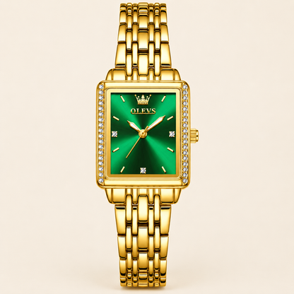 Reloj OLEVS Pavé Esmeralda