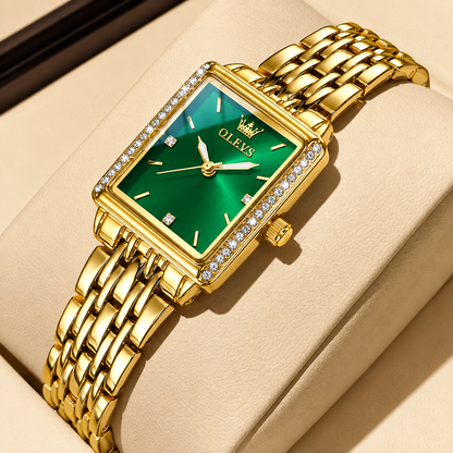 Reloj OLEVS Pavé Esmeralda